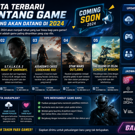 Berita Terbaru tentang Game yang Akan Datang di 2024